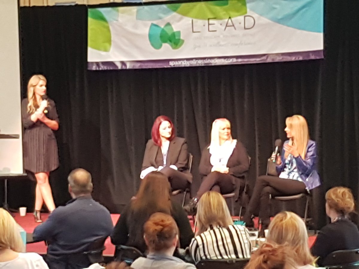 WhipShadowRider's tweet photo. Brilliant panel with some #industrychangers at the @LEADSpaWellness conference. #womeninbiz #TogetherWeAreMore #spaleaders2017 https://t.co/kMKXmGAktf
