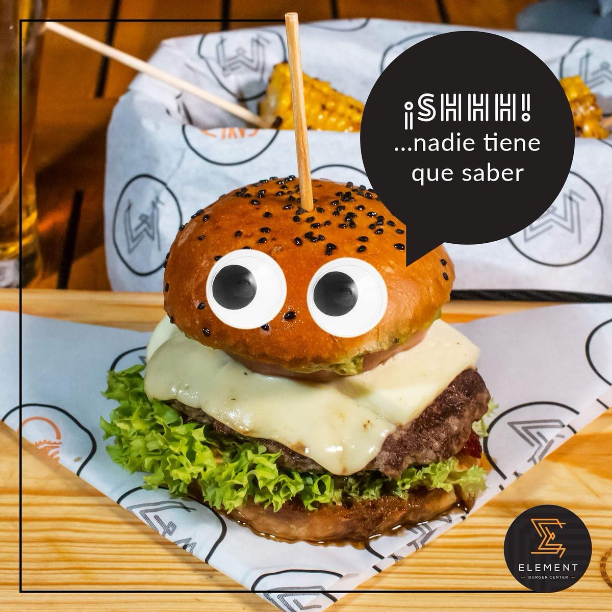 ElementburgerC's tweet photo. ¿Empezaste la dieta pero se te antoja una hamburguesa?
Ven a Element Burger Center.... no le diremos a nadie 😉
¡Te esperamos! https://t.co/Om9MBdKa6S