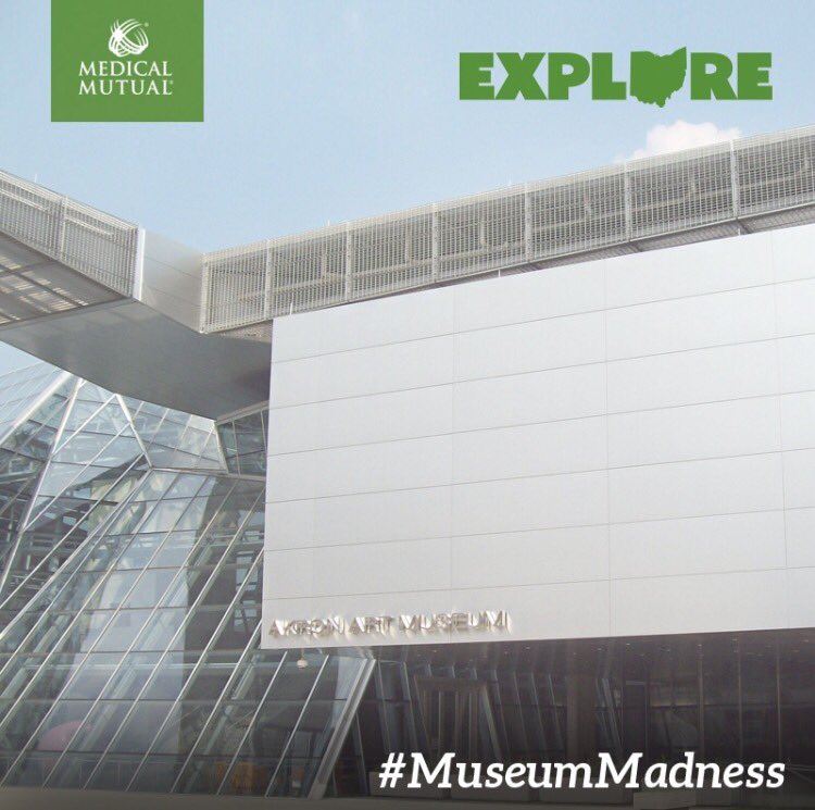 medmutual's tweet photo. The @AkronArtMuseum makes it their mission to enrich lives through art. Visit https://t.co/ZHez0cvX0G for upcoming events! #MuseumMadness https://t.co/1NmbculbOX