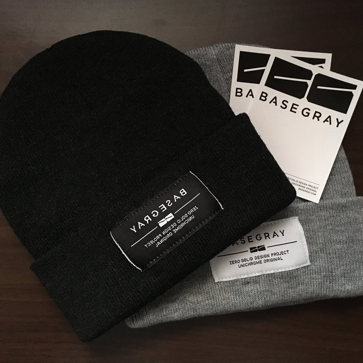 ephemeralhere's tweet photo. My @basegray_ order came in today 😁 Unexpectedly got #basegray stickers too. Thanks @thewesleychan! Soft & comfy ❤️ https://t.co/zkrvckCeuk