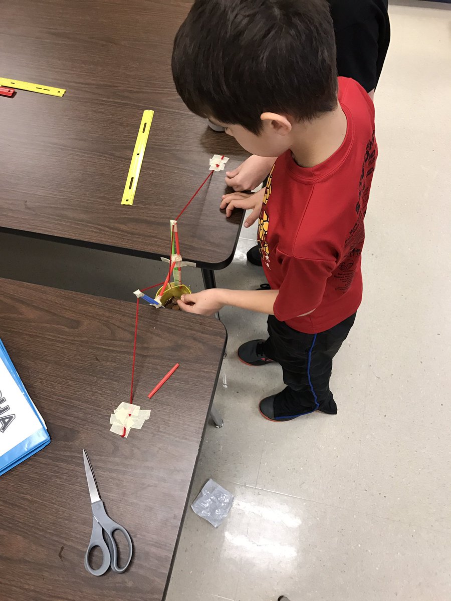 Teacherup2late's tweet photo. @NISDEllison @NISDGTAA #4Cs Real Engagement #gtstructures suspension bridges https://t.co/CX24dS0F1V
