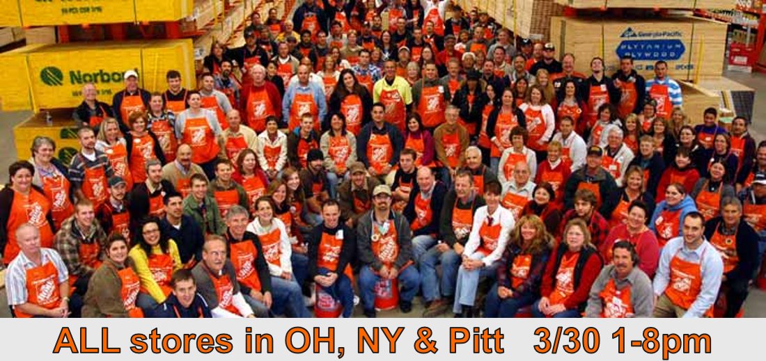 Kriston A McMichael (@thdkristonov) on Twitter photo Join the family!
WalkIn Hiring@ every store in OH, NY and Pitt
March 30 1P to 8P #OrangeThursday
Text HomeDepot to 52270 to apply! Join the family!
WalkIn Hiring@ every store in OH, NY and Pitt
March 30 1P to 8P #OrangeThursday
Text HomeDepot to 52270 to apply!