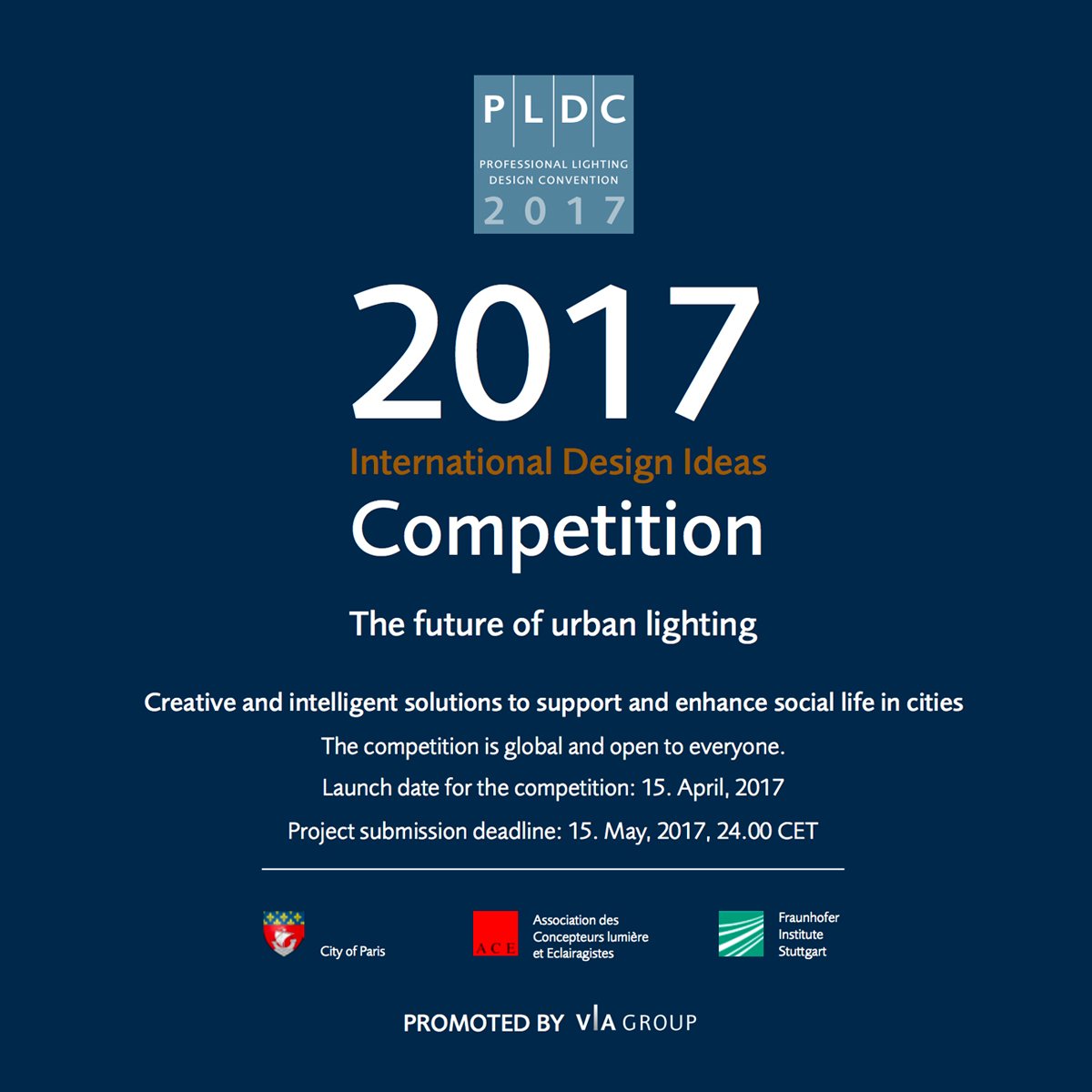 ASDluz's tweet photo. Inscríbete hasta el 31 de marzo en el #concurso #PLD2017 que busca  #soluciones de #IluminaciónUrbana Bases aquí: https://t.co/qUMsJGKTAP https://t.co/TC8ebuB2RF