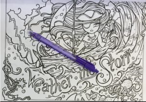 ColorForFun's tweet image. I Dream in Color: An Inspirational Journey Coloring Book featuring Whimsy Girls adultcoloringbooks.club/portfolio-view…