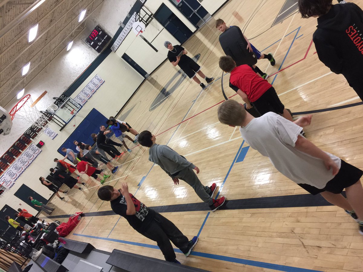 The 2nd annual <a href="/SunriseCoyotes/">Sunrise Coyotes</a> Spring Break Blocking and Tackling Camp...Day 1! #Footballisfun