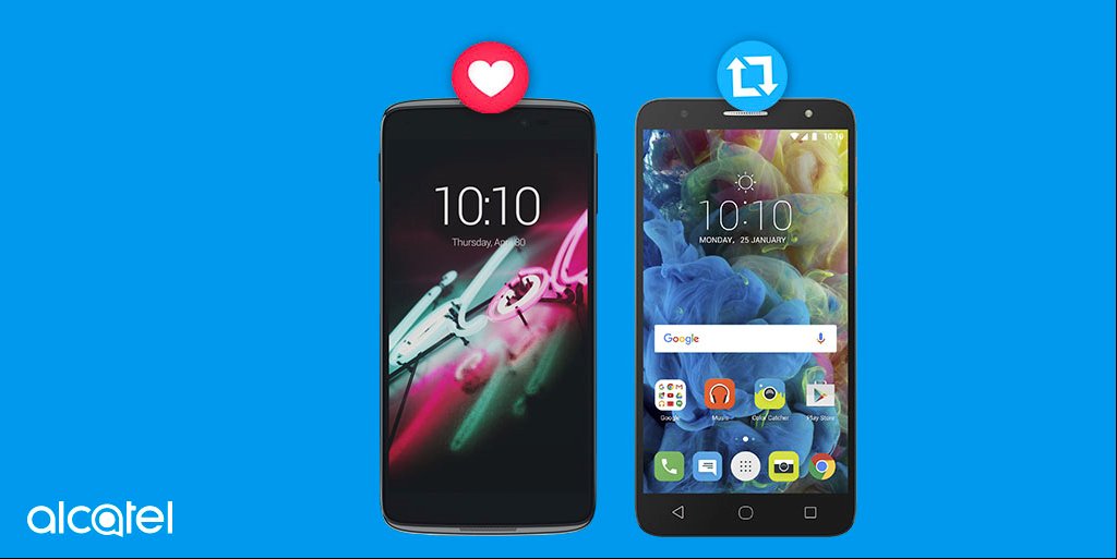 alcatelmobileCB's tweet photo. Which one do you choose? #IDOL4 #POP4PLUS https://t.co/EQIze7jL2D
