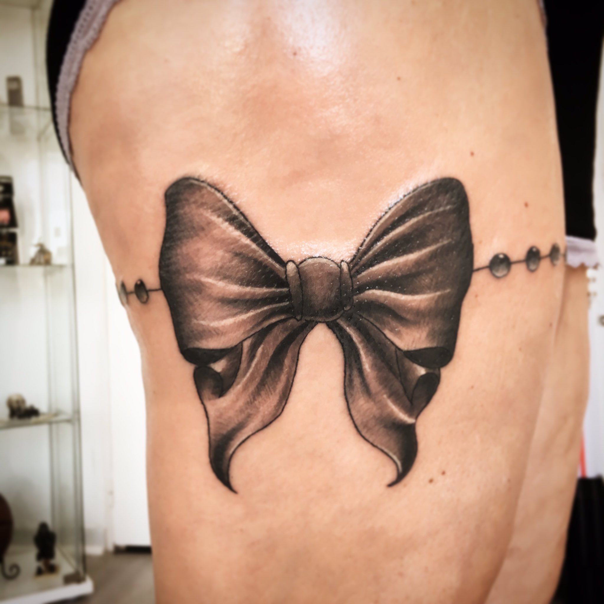 Bow Tattoos On Lower Back