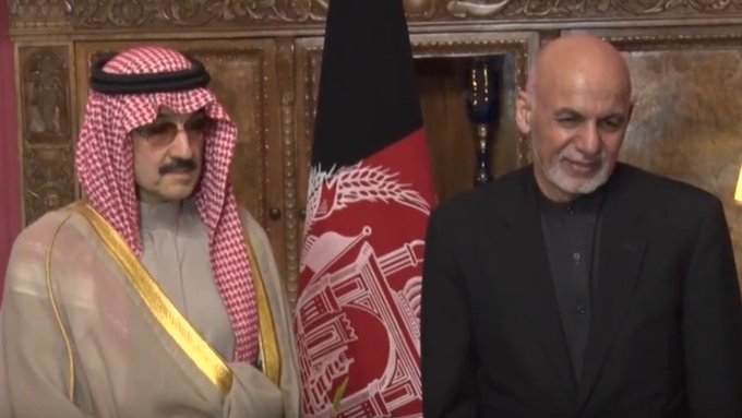 Image result for Saudi Prince Walid bin Talal visited Afghanistan