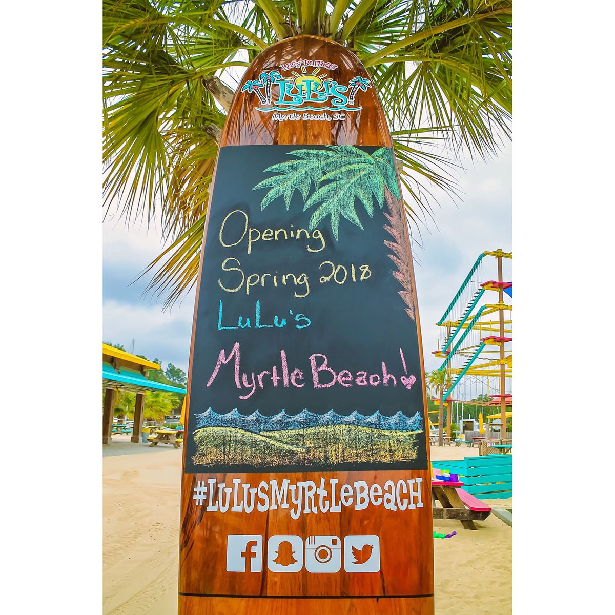 LucyBuffett's tweet image. I'm thrilled to announce #LuLusMyrtleBeach Opening Spring 2018! #HereWeGrowAgain #GumboLove