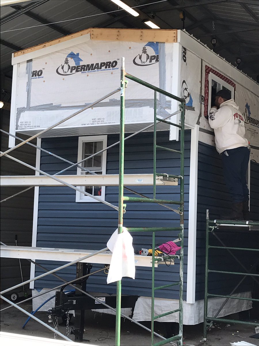 KVEC_ARI's tweet photo. It's crunch time for completing he tiny house at Knott Co ATC!
#tinyhouseproject https://t.co/QU51EU7s2U