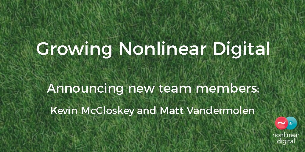 nonlinear_DIG's tweet photo. Announcing new @Nonlinear_DIG team members @kevmcc and @Mjv21 - Welcome aboard! https://t.co/K1xW9RfSoI https://t.co/88NPTMVhuU