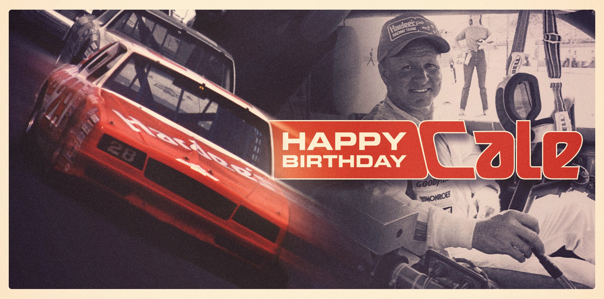 Happy Birthday to Cale Yarborough! 