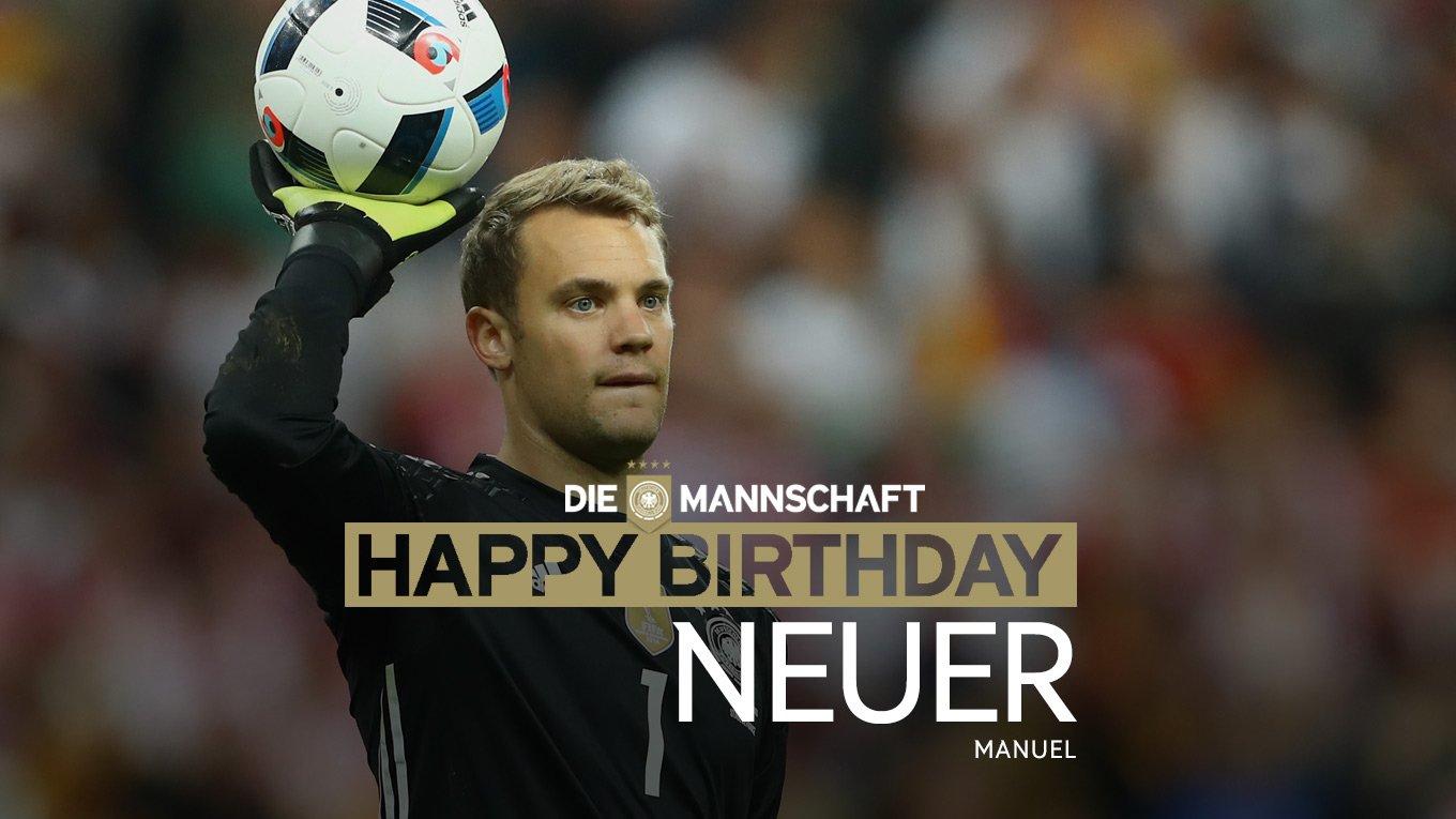 Happy Birthday  The Germany captain turns 3  1  today!   