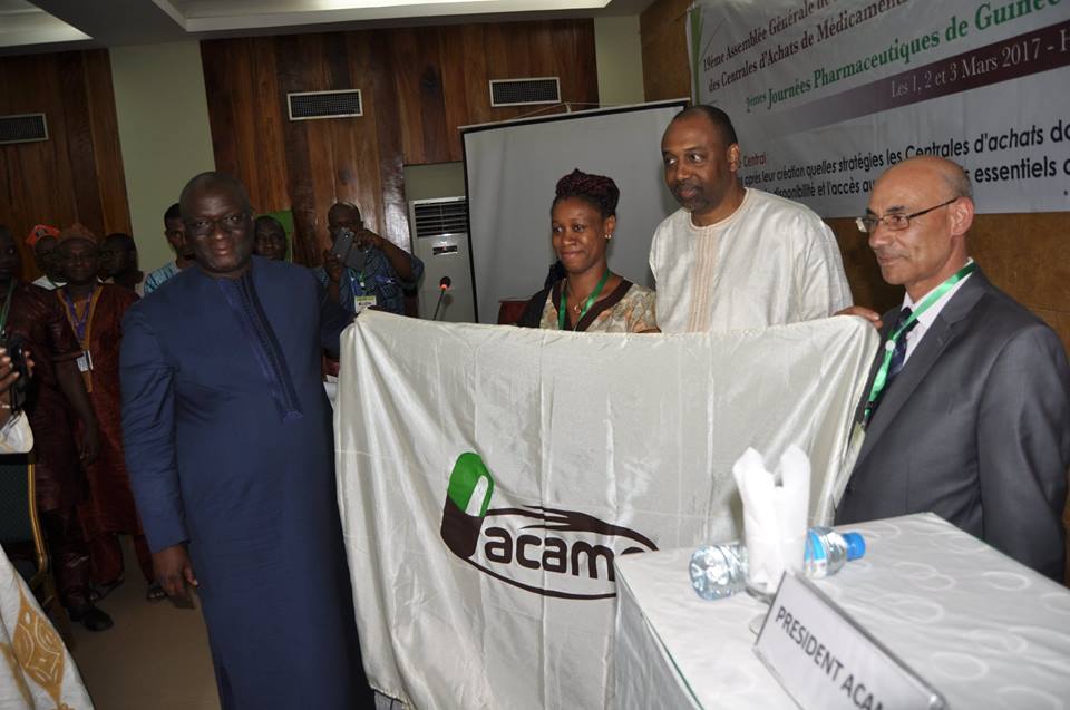 PcGuinee's tweet photo. #ACAME  Le Directeur Général de la Pharmacie Centrale, le Docteur #Moussa_KONATE à la tête de l’ACAME . https://t.co/MMEQcx8JDa