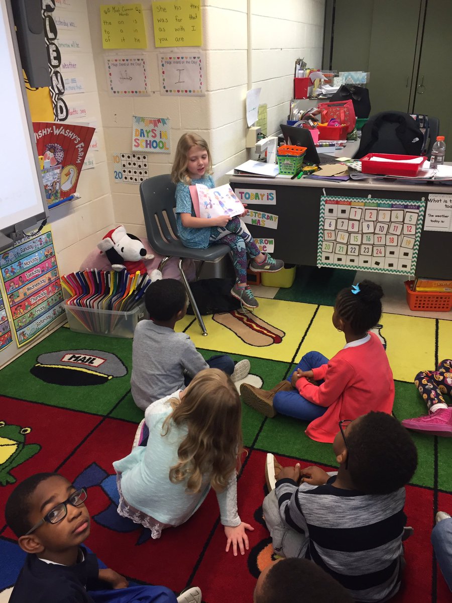 MrsChaump's tweet photo. Beyond proud of this little girl who wrote and illustrated a book on what kindness looks like to share with her class. #wilburinspired https://t.co/Wdg9nKtPi0