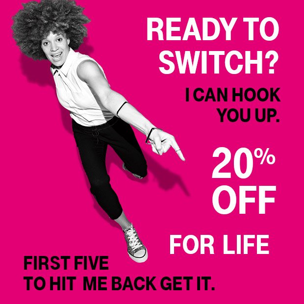 You only have until Friday to take advantage of this AMAZING offer. Come see me <a href="/TMobile/">T-Mobile</a> 3105 S 3rd St to sign up today! <a href="/bhardymonster/">Brandon Hardymon</a>