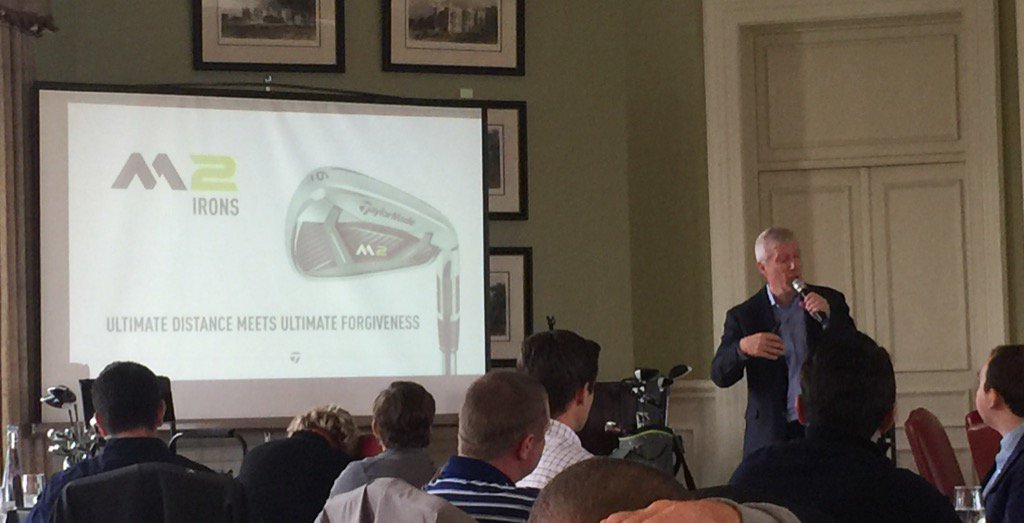 Meeting at Old Oaks. Learning about developments in <a href="/TaylorMadeGolf/">TaylorMade Golf</a> products. Should be a great year.