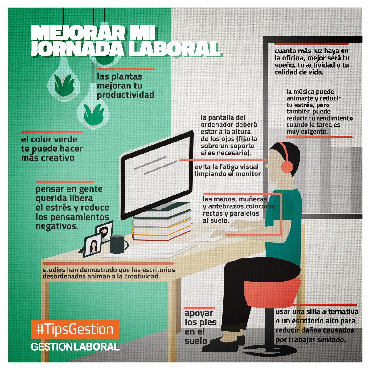 Grupo_Gestion's tweet photo. ¡Mejorá tu #jornadalaboral con estos #TipsGestion! 👌 https://t.co/FDbqIqP5Ko