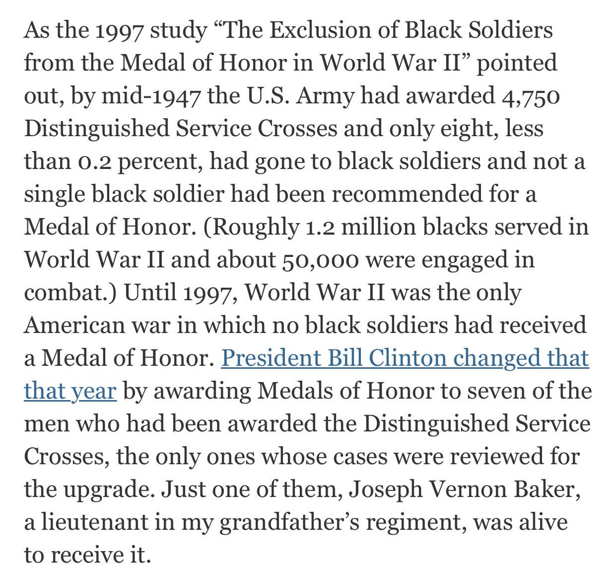 CharlesMBlow's tweet photo. Lemme let this Trump/Medal of Honor pic go (bc I get pissed off abt how the military treated blk men) but 1st, THIS: https://t.co/ibpWx7lLVU https://t.co/nyTGdbHwzl