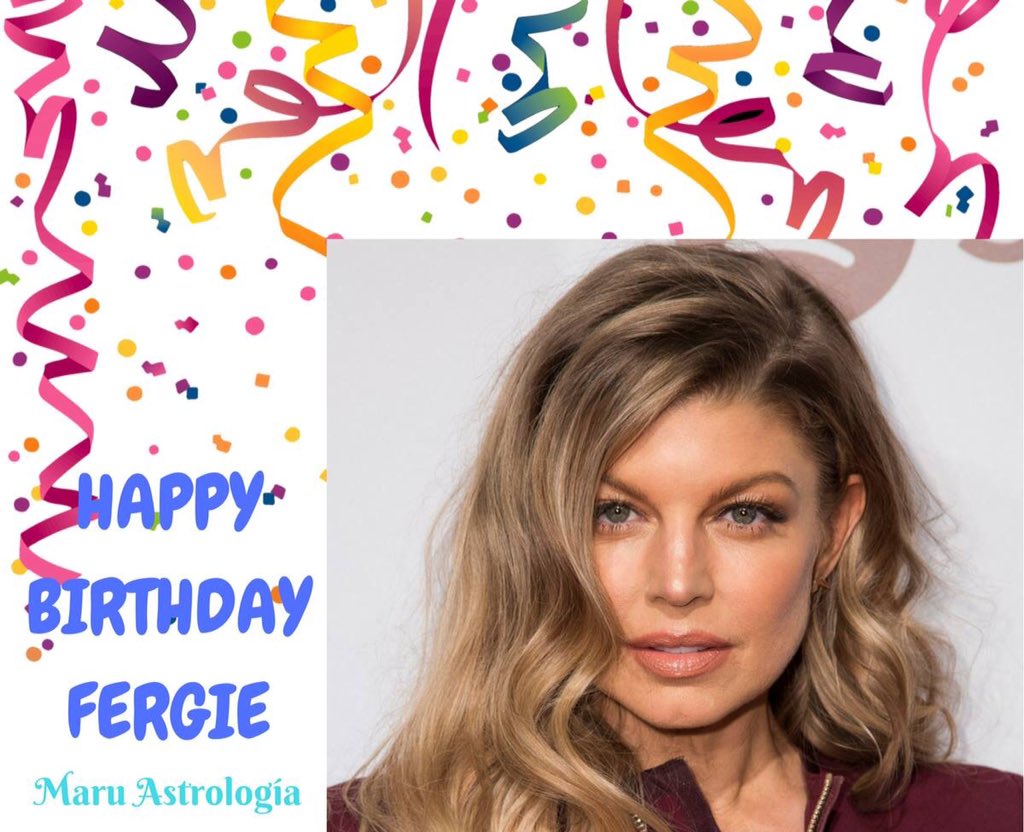 HAPPY BIRTHDAY FERGIE!!!!   