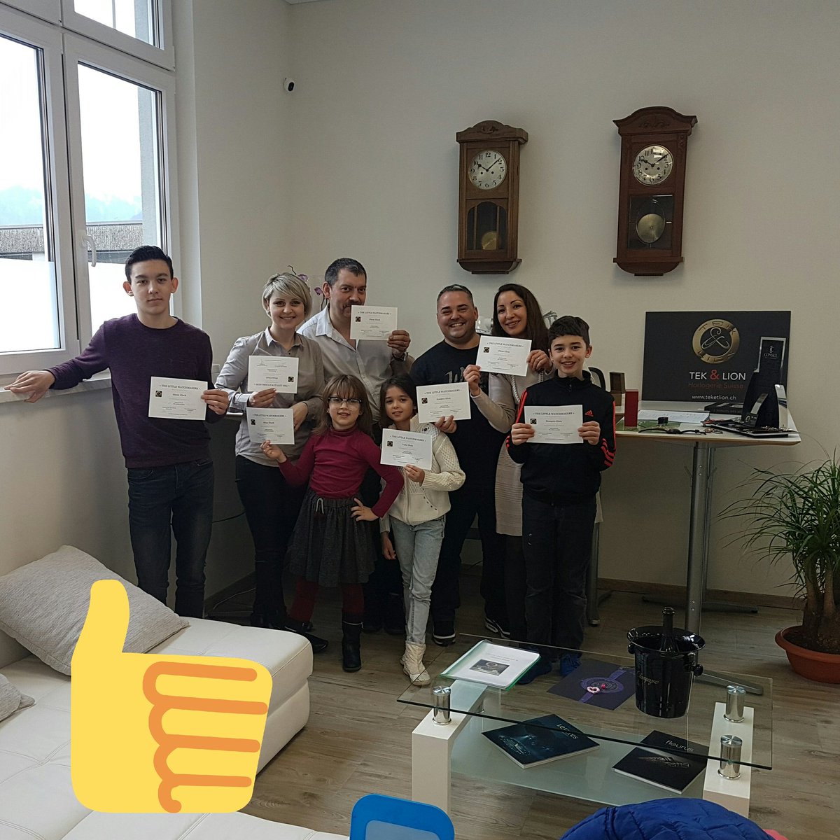 edahv1's tweet photo. Journée découverte de l'horlogerie.  @edahv1 @teketlion. Bravo aux participants https://t.co/l5Ei18vFNI