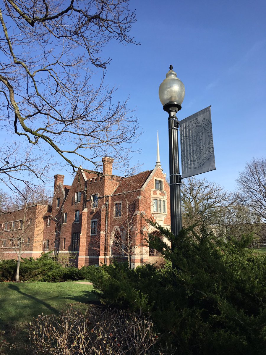 RandolphCCO's tweet photo. Traveling on the #Ohio6ct and started today @wittenberg. A beautiful liberal arts college in Springfield. https://t.co/Y8y1lt5S6U