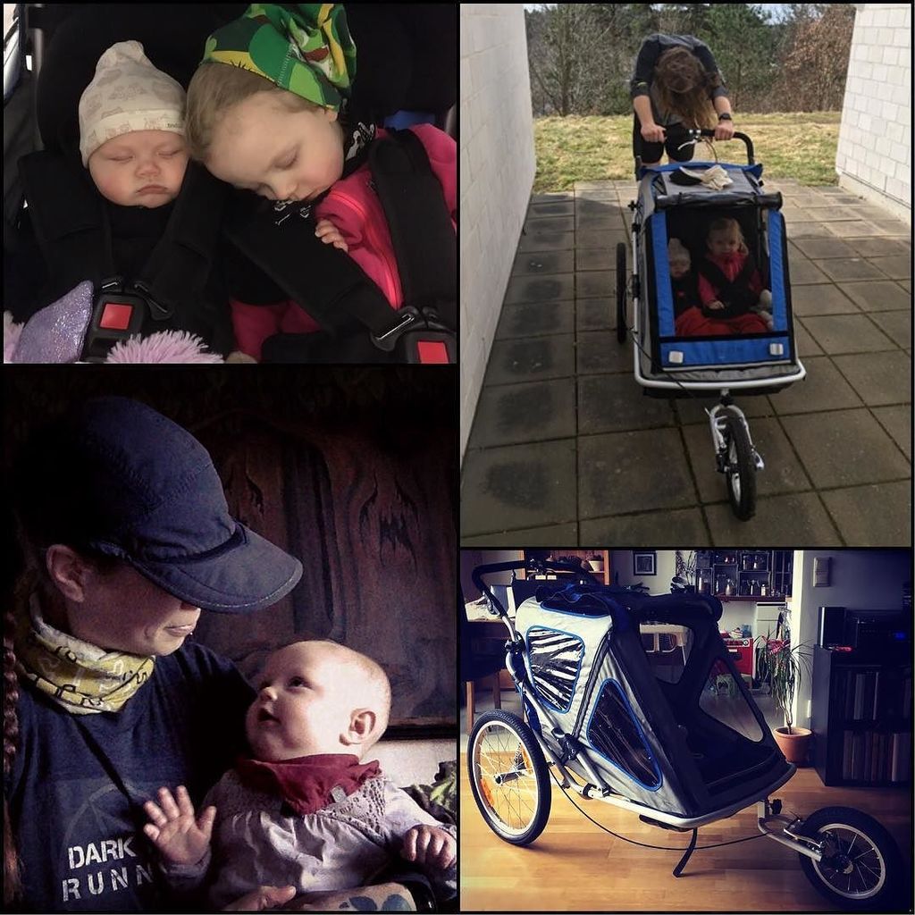 Syskonvagnslöpning i vårvärme i lördags 🏃🏻‍♀️🏃🏻 URITF 
#uritf #ultrarunsinthefamily #darkt… ift.tt/2n9Xsih