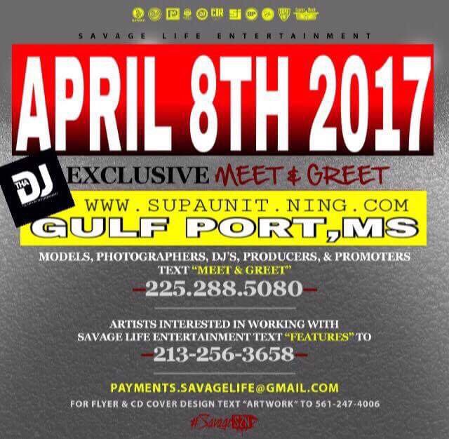 Supa_Unit's tweet photo. BOOK YOUR LISTENING PARTY TODAY...signup in advance - submit your music videos and photos now...GULFPORT,MS #IamSupaunit #TheRealSupaUnit https://t.co/ECVxUwcC4H