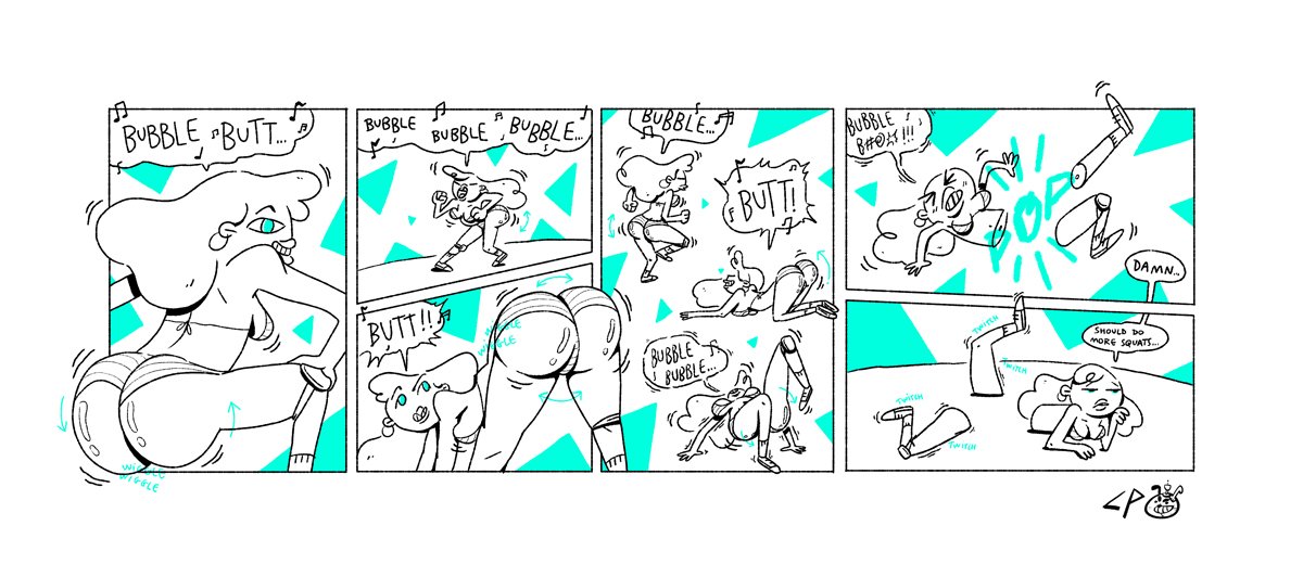 Happy Monday everyone!
Shake your booty. Time to sweat.
But... BE CAREFUL.
cyberpupper.tumblr.com