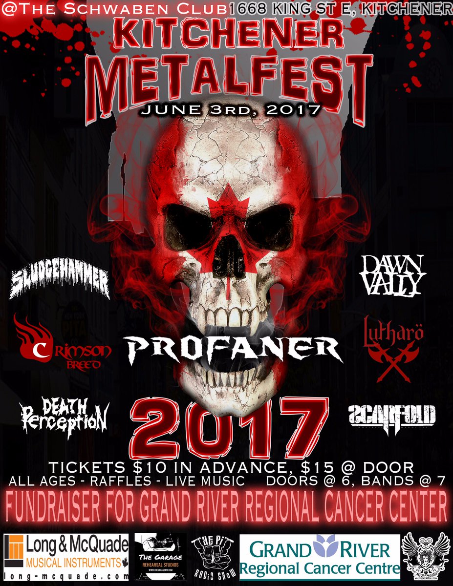 Kitchener Metalfest tweet media