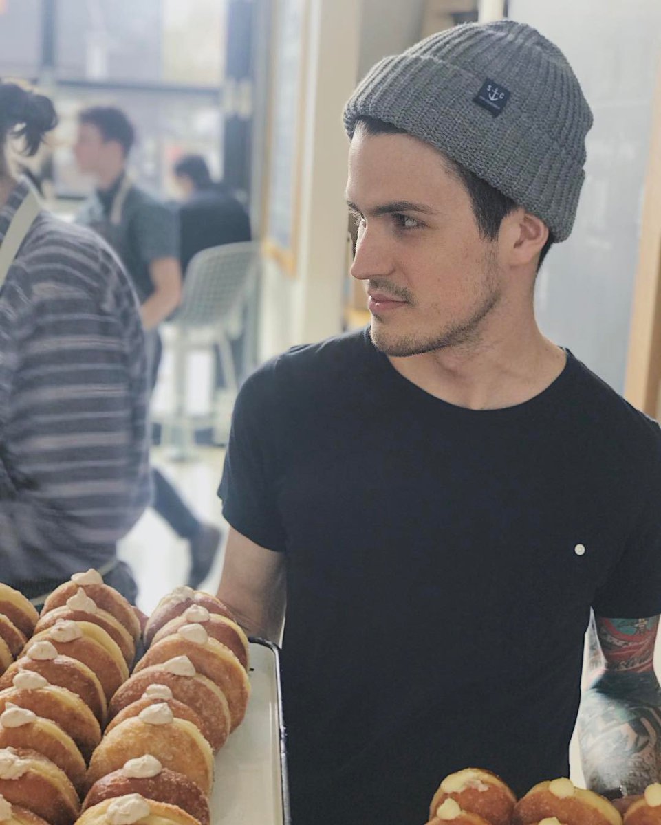 General Porpoise (@gpdoughnuts) on Twitter photo One of our doughnut princes sporting our brand new <a href="/eatseacreatures/">Sea Creatures</a> knit beanies. Available now online and in-store! instagram.com/p/BSElYOoAFv7/ One of our doughnut princes sporting our brand new <a href="/eatseacreatures/">Sea Creatures</a> knit beanies. Available now online and in-store! instagram.com/p/BSElYOoAFv7/