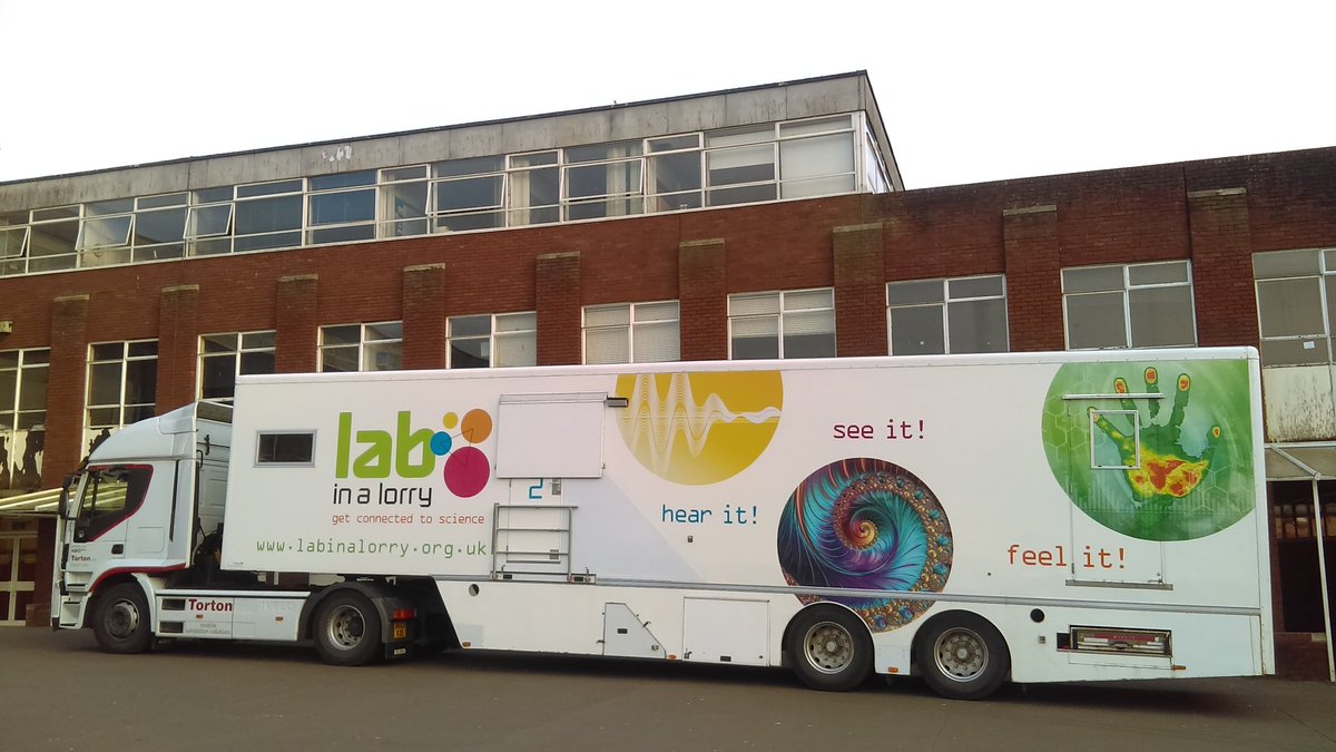 The lorry has arrived!Year 7s,get ready for some hands on science,in a lab,in a lorry!@ScienceCHS <a href="/PhysCHS/">PhysCHS</a> <a href="/BiologyCHS/">BiologyCHS</a> <a href="/ChemistryCHS/">@ChemistryCHS</a>