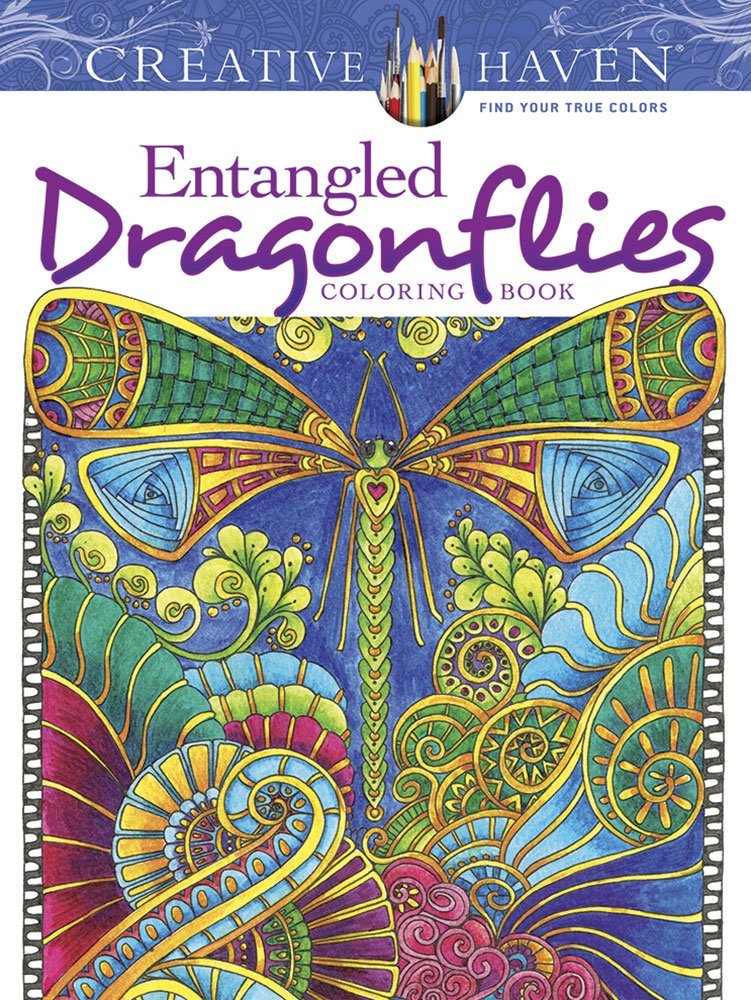 ColorForFun's tweet image. Creative Haven Entangled Dragonflies Coloring Book (Adult Coloring) adultcoloringbooks.club/portfolio-view…