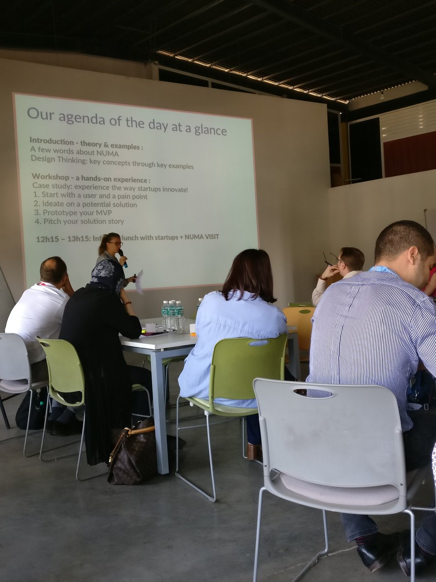 Great experience conducting a design thinking workshop with good folks @NUMA_blr covering the Numa design methodology #LeanStartup #MVP