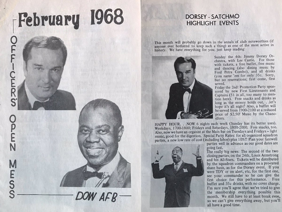 JulieRWallach's tweet photo. Came across this program from #1968 featuring my uncle #LeeCastle, who was the leader of the #JimmyDorseyOrchestra, and #LouisArmstrong! πΌπΊ https://t.co/OTWpeFx21T
