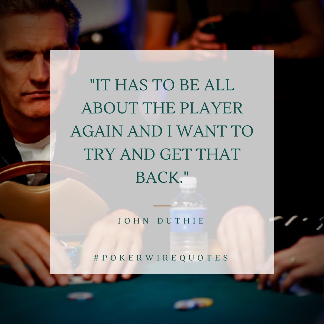 thePokerWire's tweet photo. 💬 We're looking forward to what @JohnnyDuthie , @partypoker and @Dusk_Till_Dawn_ offer up in the coming years with @partypokerlive ♦️♣️♠️♥️ https://t.co/ilIuH0ON4e