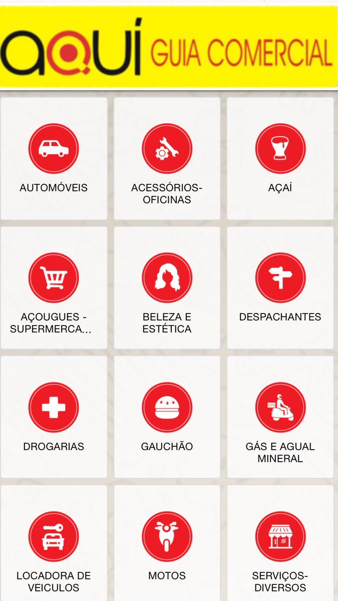 sidomal's tweet image. AQUI GUIA COMERCIAL 

applink.com.br/aquigv