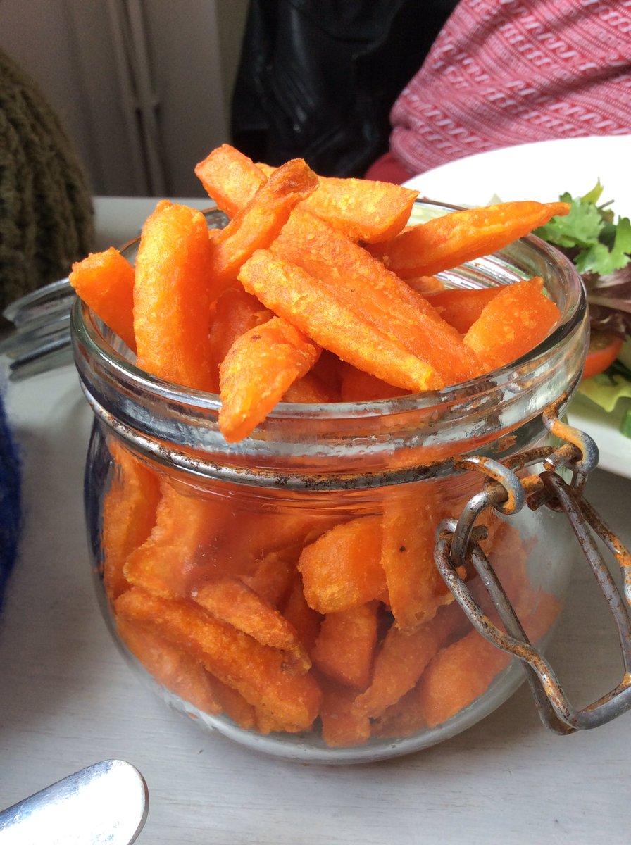 Super nommy sweet potato fries from The Harbour Cafe in Newark. Review to come soon.