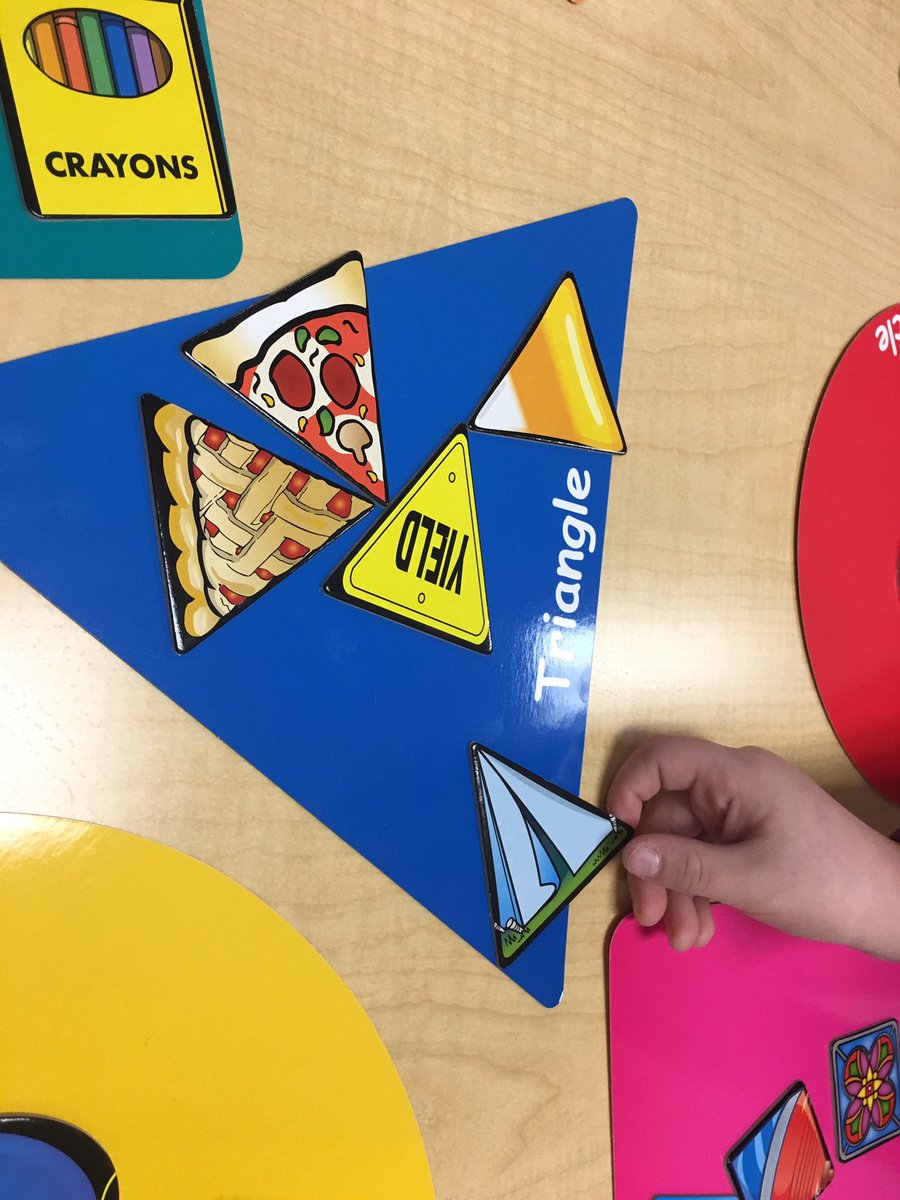 preschoolstars's tweet photo. Love it when I introduce a game during small group time &amp; they like it so much they ask to play it at center time. #namingshapes #sorting https://t.co/TdlNhyWYFx