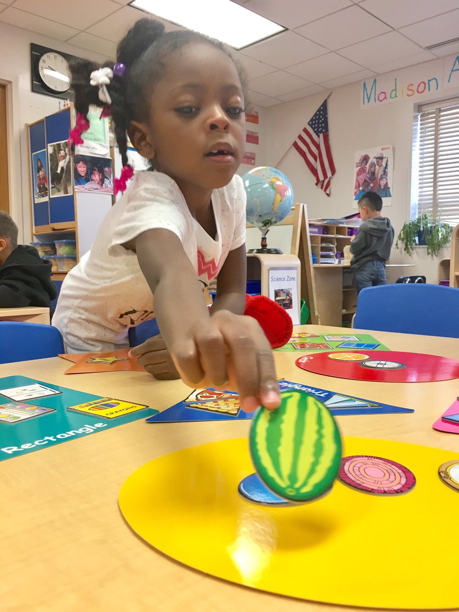 preschoolstars's tweet photo. Love it when I introduce a game during small group time &amp; they like it so much they ask to play it at center time. #namingshapes #sorting https://t.co/TdlNhyWYFx