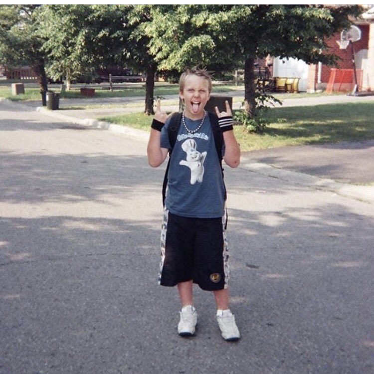 Good luck to my man @drenouf11 making his NHL debut tonight. Teammates from ages 8 to 20. Couldn't be happier for him!