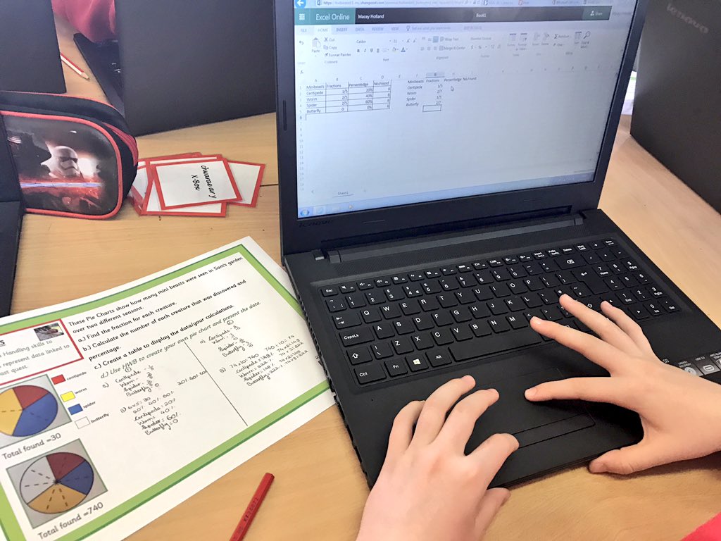 caradogprimary's tweet image. Class 7 are now #representingdata after they have #interpreted #tables #Excel #Hwbplus 👍🏽