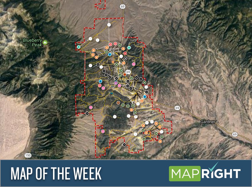 landidofficial's tweet photo. MapRight's #mapofthweek Dan Murphy of @M4RanchGroup mapping #WolfSpringsRanch, one of #Colorado’s largest #ranches https://t.co/TyViRZLzYx https://t.co/eV4qLvKoPJ
