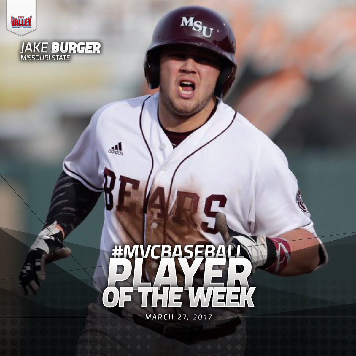 MVCsports's tweet image. Jake Burger and Austin Knight of @MSUBearBaseball earn #MVCBaseball Weekly Honors.

Weekly Notebook: mvc-sports.org/2n9XI0U