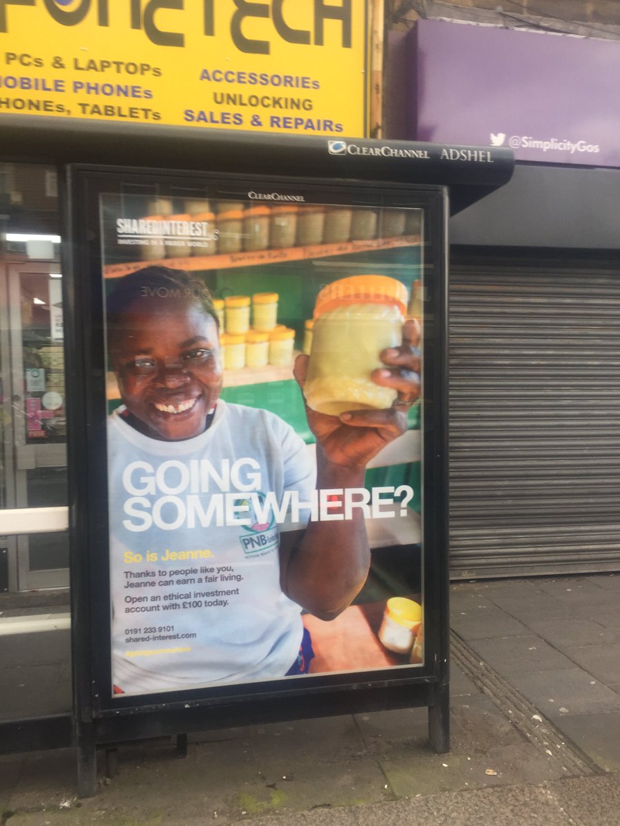 LauraLislecc's tweet photo. Fantastic to see the @SharedInterest campaign around #Gosforth & #Newcastle #Invest and do something #amazing today! #Opportunities #CCUKAds https://t.co/HKL1z5kiac