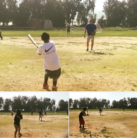 casapacificaorg's tweet photo. Last week, a few members of BTC came out to play softball &amp; kickball with the kids. They had so much fun getting out &amp; being active! #BatRUp https://t.co/WgMMWik8ml
