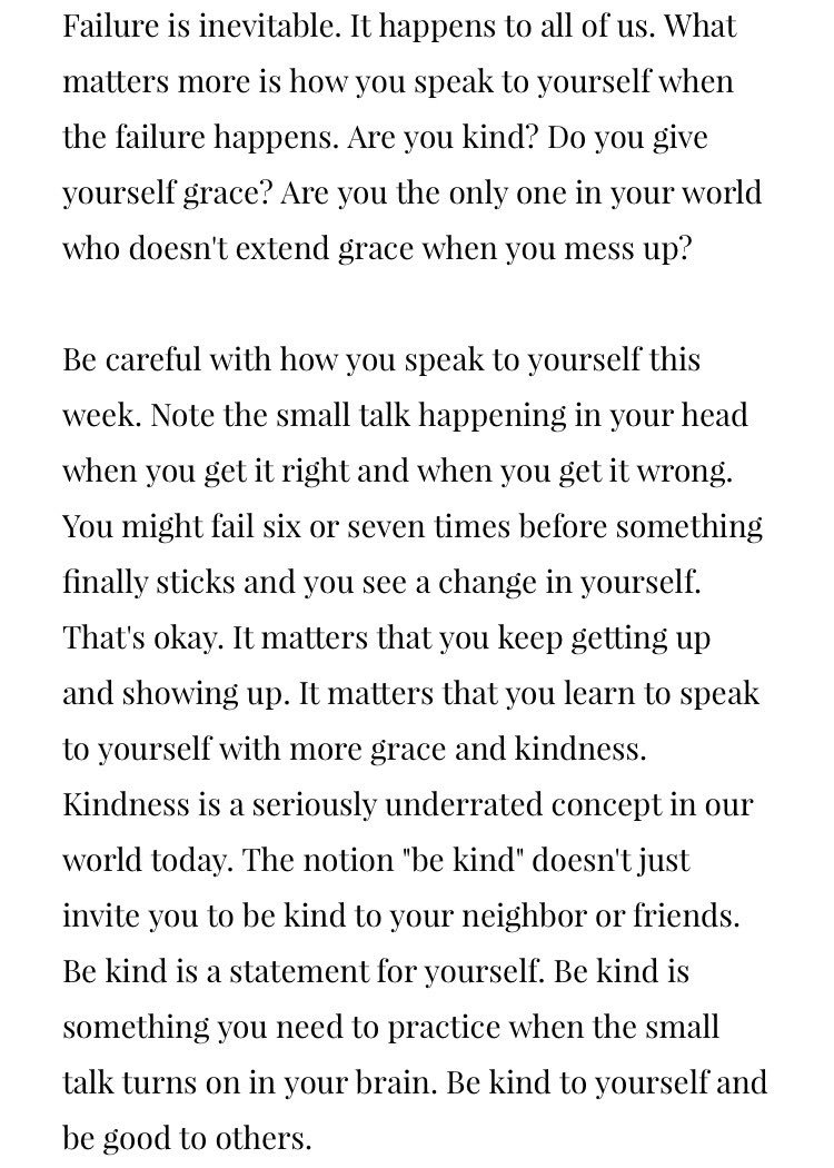 terisemcole's tweet photo. This is so important and exactly what I needed today. https://t.co/sweaKYcxCX