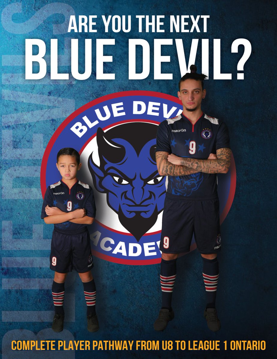 TheBlueDevilsFC's tweet photo. The Blue Devils Academy are looking forward to be part of the new OASL!   Are YOU the next BLUE DEVIL? https://t.co/28MEOInc7u https://t.co/DiXzWfiLgD