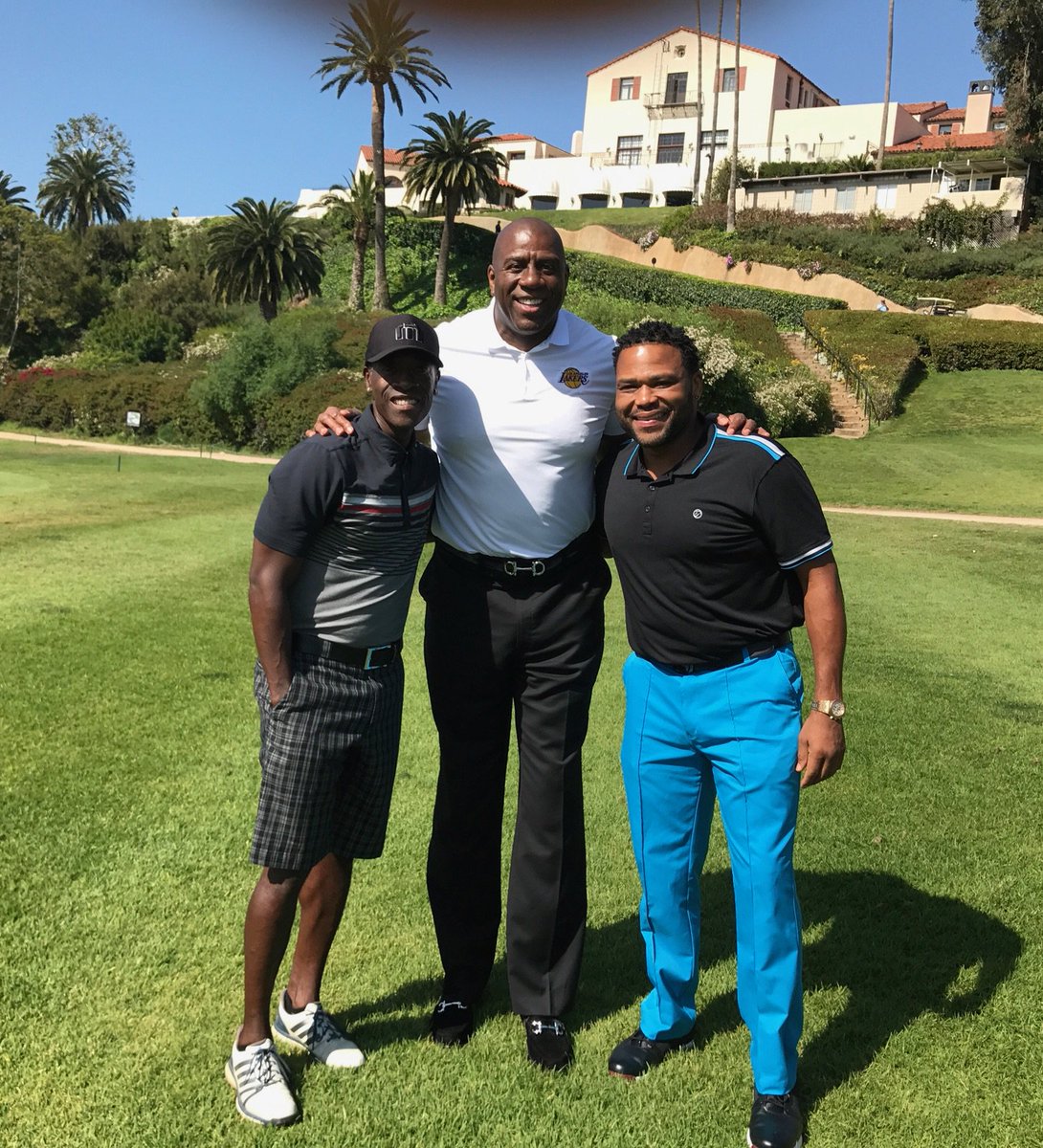 Earvin Magic Johnson on X: "Hanging with my friends @DonCheadle and @anthonyanderson at the 27th Annual Lakers Celebrity Golf Invitational. https://t.co/6P2o0fir36" / X