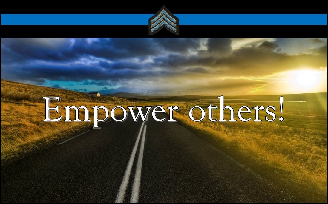 tbl_leadership's tweet image. WELCOME: Look for ways to empower others. When not confined, mandated, dictated, or micro-managed; the results may just surprise you.